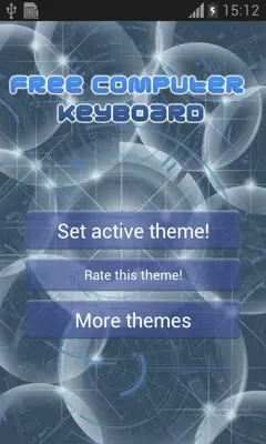 Free Computer Keyboard android App screenshot 5